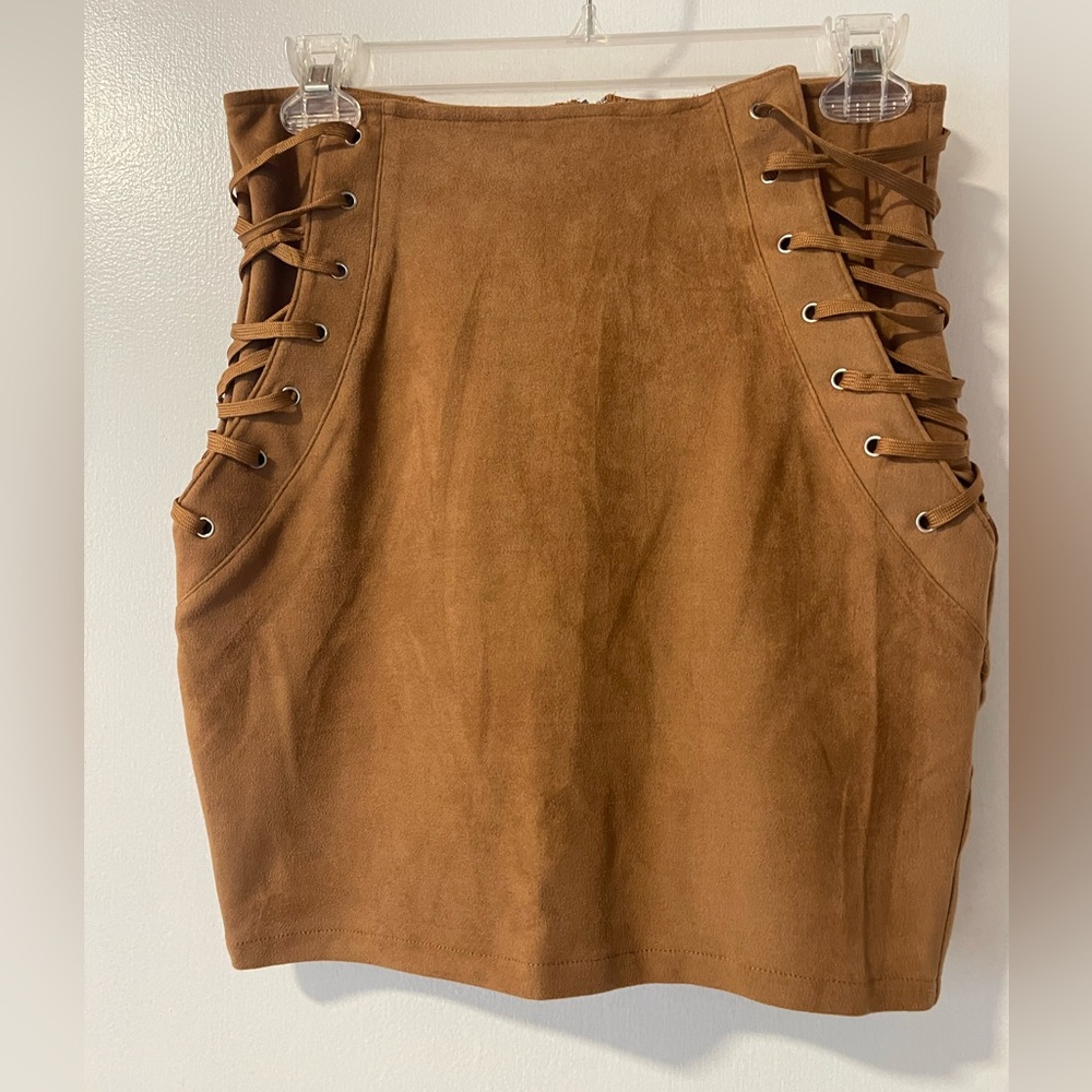 Suede Skirt